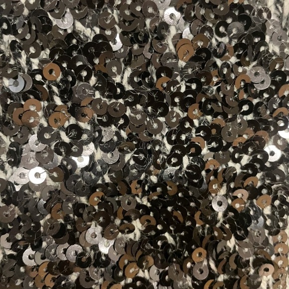 Pink Republic Super Cute Sequined Penguin Crew Neck Sweater,  Large - Picture 6 of 7